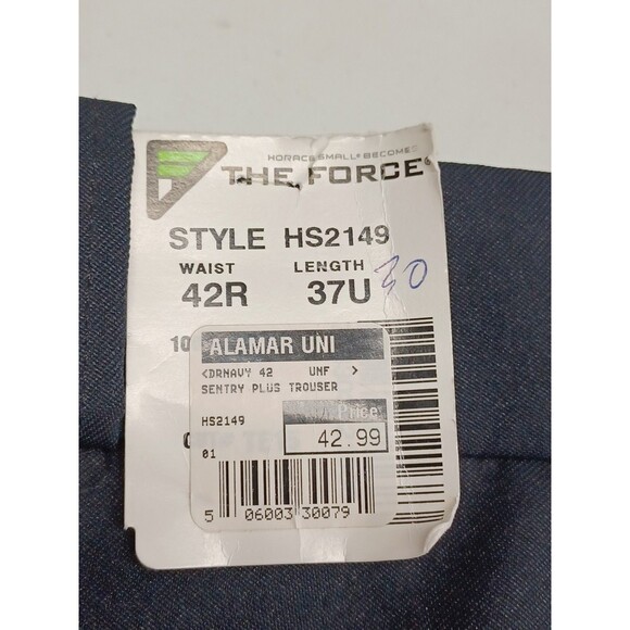 The Force Cool Flex Black Pants 42X37 Police Fire Uniform Mens Trousers - Picture 6 of 6